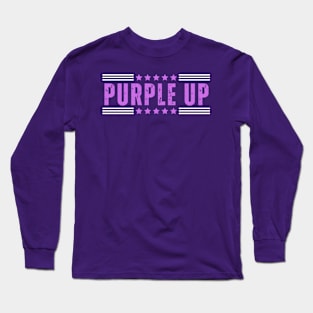 PURPLE UP Long Sleeve T-Shirt